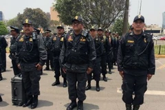 Cảnh sát Peru. (Nguồn: AP)