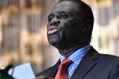 Tổng thống lâm thời Burkina Faso Michel Kafando. (Nguồn: AFP)