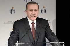 Tổng thống Thổ Nhĩ Kỳ Recep Tayyip Erdogan. (Nguồn: AFP)