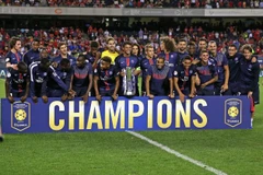 PSG đã giành chức vô địch International Champions Cup từ tay Manchester United. (Nguồn: Reuters)