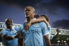 Man City giành trọn 3 điểm trong ngày ra quân. (Nguồn: Daily Mail)