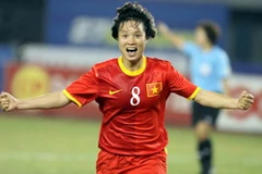 Minh Nguyệt giúp Việt Nam đánh bại Thái Lan. (Nguồn: TTVH)
