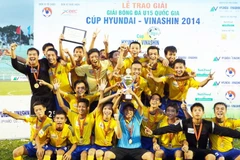 Giải bóng đá U15 quốc gia năm 2015 có 24 đội bóng tham dự
