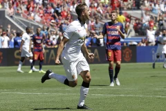 Adnan Januzaj ấn định tỷ số 3-1 cho Manchester United. (Nguồn: AP)