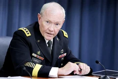 Chủ tịch Hội đồng Tham mưu trưởng Liên quân Mỹ, Tướng Martin Dempsey. (Nguồn: AFP)