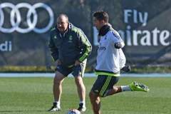 Benitez liệu có thể giúp Ronaldo và Real lại lên ngôi Champions League. (Nguồn: espn)