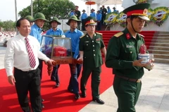 Truy điệu, an táng hài cốt liệt sỹ quân tình nguyện hy sinh tại Lào 