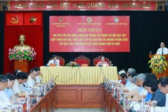 Quang cảnh hội thảo. (Ảnh: Phương Hoa/TTXVN)