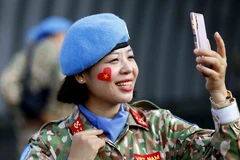 Đội Công binh số 2 lên đường thực hiện nhiệm vụ tại Abyei