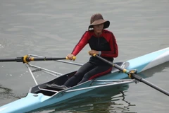 Đội tuyển rowing giành Huy chương Bạc về cho đoàn Việt Nam