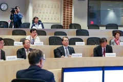 Đoàn cấp cao Chính phủ làm việc với giới học giả Havard 