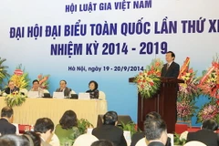 "Hội Luật gia là lực lượng đấu tranh chống tham nhũng"