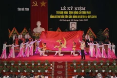 Lễ kỷ niệm 110 năm ngày sinh Tổng Bí thư Trần Phú