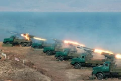 Triều Tiên thông báo tập trận bắn đạn thật trong ngày 29/4