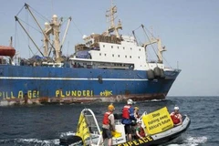 Tàu cá Oleg Naydenov. (Nguồn: rt.com)