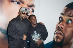 Ice Cube (trái) tại lễ ra mắt Ride Along ở Mỹ (Nguồn: AFP)