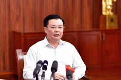 Bộ trưởng Bộ Tài chính Đinh Tiến Dũng. (Ảnh: CTV/Vietnam+)