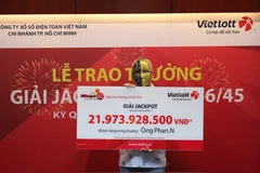 Anh Phan N. đã lựa chọn các con số từ ngày sinh của 2 người con, kết hợp cùng với số nhà, biển số xe. (Ảnh: CTV/Vietnam+)