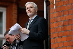 Nhà sáng lập WikiLeaks Julian Assange. (Nguồn: AP)