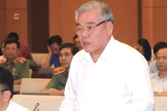 Tổng Thanh tra Chính phủ Phan Văn Sáu. (Ảnh: Phạm Kiên/TTXVN)