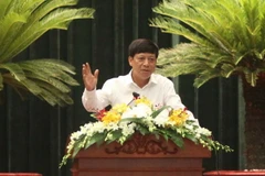 Ông Trần Lưu Hải, nguyên Ủy viên Trung ương Đảng, nguyên Phó Ban Thường trực Ban Tổ chức Trung ương. (Ảnh: Thanh Vũ/TTXVN)