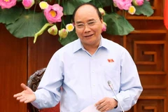 Thủ tướng Nguyễn Xuân Phúc. (Ảnh: Thống Nhất/TTXVN)