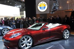 Mẫu xe lai Fisker Karma. (Nguồn: Getty Images)