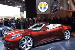 Mẫu xe lai Fisker Karma. (Nguồn: Getty Images)