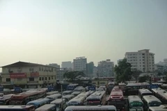 Bến xe Mỹ Đình. (Ảnh: Việt Hùng/Vietnam+)