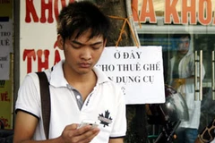 Phần bài tập đã khiến nhiều thí sinh gặp khó. (Ảnh: PV/Vietnam+)