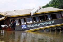 Tàu Dìn Ký bị chìm do không đảm bảo đủ các quy định an toàn. (Ảnh: internet)