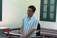 Kỹ sư Đỗ Công Hoan bị tuyên phạt 3 năm tù sau sự cố sập nhịp dẫn cầu Pháp Vân. (Ảnh: Mạnh Hùng/Vietnam+)