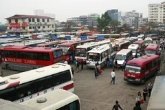 Giá cước vận tải đồng loạt tăng cao trên nhiều tuyến dịp nghỉ lễ 30/4 và 1/5. (Ảnh: Việt Hùng/Vietnam+)