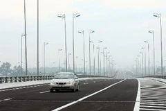Một đoạn đường cao tốc Cầu Giẽ-Ninh Bình. (Ảnh: Huy Hùng/TTXVN)