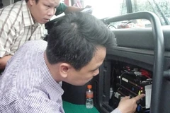 Ngoài nâng mức phạt bổ sung, cần giám sát vi phạm của tài xế qua hộp đen. (Ảnh: Việt Hùng/Vietnam+)