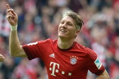 Bastian Schweinsteiger trong màu áo mới của Bayern Munich (Nguồn: Goal.com)