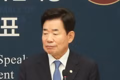 Chủ tịch Quốc hội Hàn Quốc Kim Jin-pyo. (Ảnh: YONHAP/TTXVN)