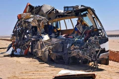 Hiện trường một vụ tai nạn xe buýt tại Ai Cập. (Ảnh minh họa: AFP/Getty Images)