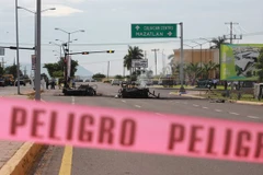 Hiện trường vụ phục kích. (Nguồn: AFP)