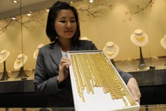 Một cửa hàng kim hoàn ở Singapore. (Nguồn: AFP/TTXVN)