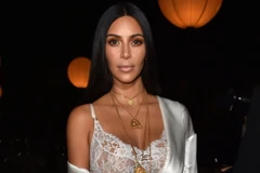 Kim Kardashian dự buổi trình diễn của Givenchy tại Tuần lễ thời trang Paris. (Nguồn: Getty Images)