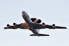 Máy bay AWACS của NATO. (Nguồn: AFP/TTXVN)
