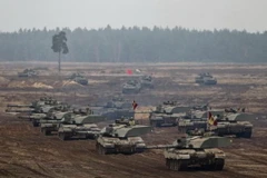 Xe tăng Challenger 2. (Nguồn: telegraph.co.uk)