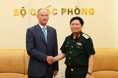 Đại tướng Ngô Xuân Lịch tiếp Thư ký Hội đồng An ninh Quốc gia LB Nga