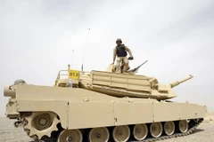 Xe tăng M1A1 Abrams của quân đội Mỹ. (Nguồn: AFP/TTXVN)