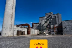 Lò phản ứng hạt nhân B thuộc khu vực Hanford, Mỹ ngày 27/5/2015. (Nguồn: EPA/TTXVN)