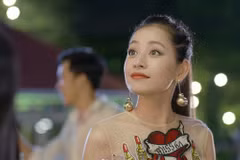 Chi Pu có tạo hình ấn tượng trong “Mối tình đầu của tôi.” (Ảnh: ĐLP)