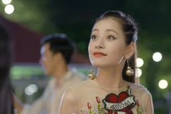 Chi Pu có tạo hình ấn tượng trong “Mối tình đầu của tôi.” (Ảnh: ĐLP)