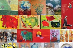 Triển lãm diễn ra từ ngày 20/1-1/2 tại Hà Nội. (Ảnh: Gallery 39A)