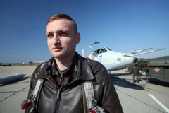  Đại úy Vladislav Voloshin thuộc Không quân Ukraine, người từng bị cáo buộc đã điều khiển chiếc máy bay chiến đấu bắn hạ MH17 (Nguồn: Telegraph)